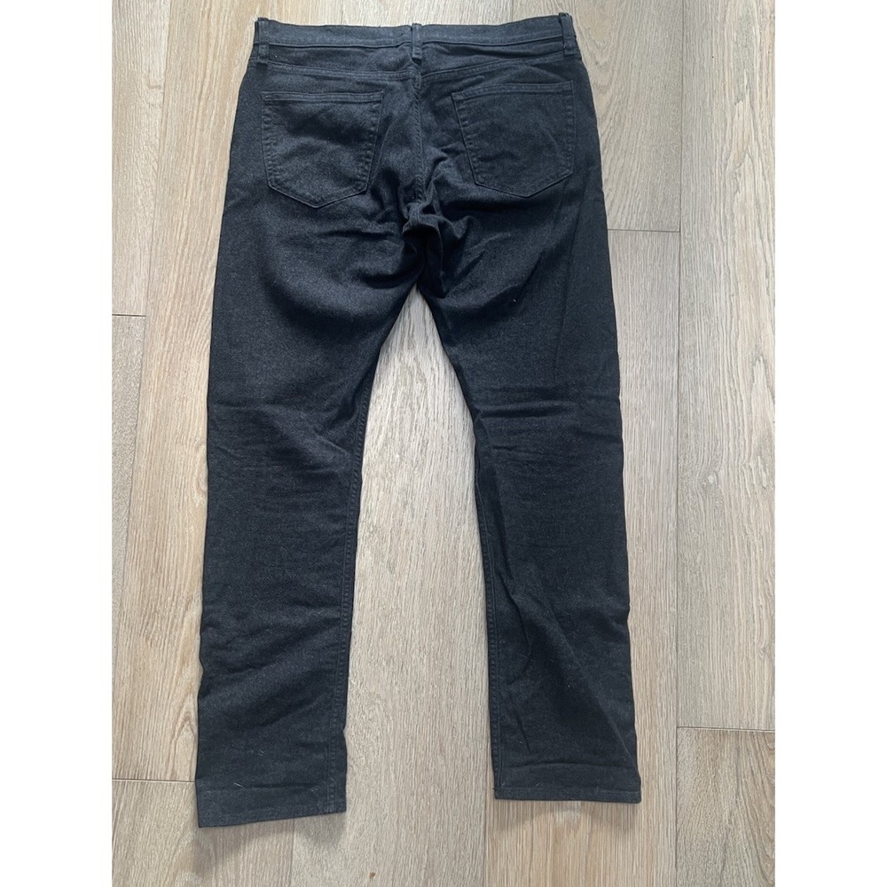 Banana Republic The Traveler Jeans Adult 33 x 34 Dark Gray Slim Fit‎ Mens - Picture 3 of 5